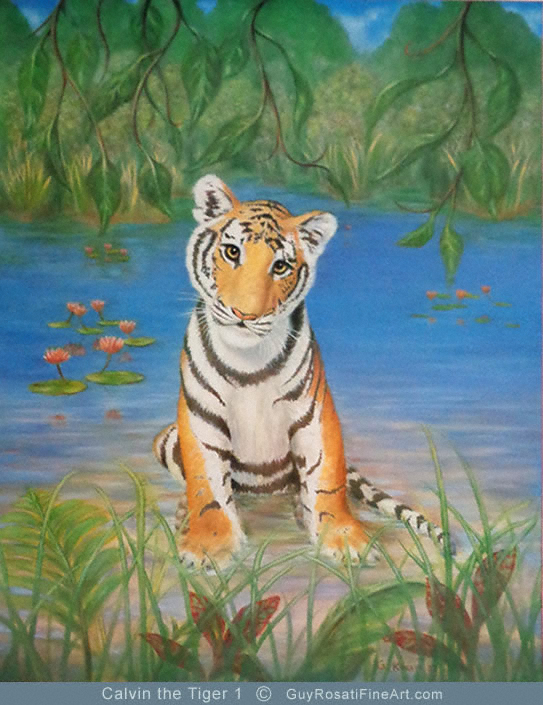 fine art print for sale edition of baby tiger